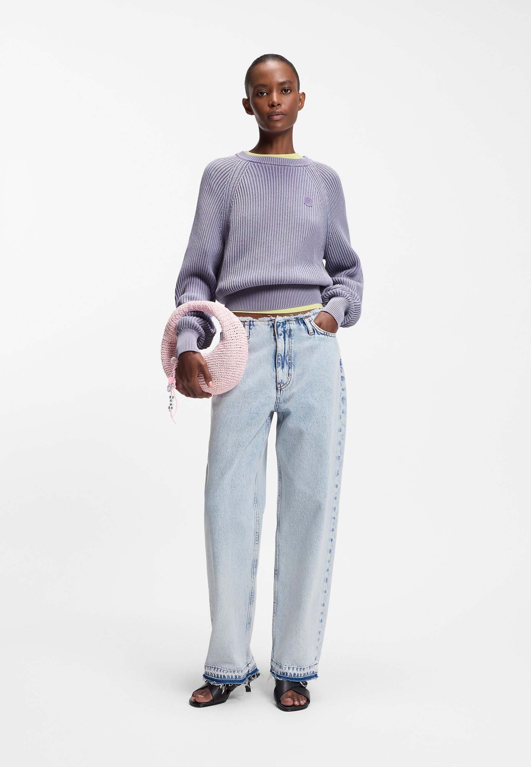 SLIPERY - Jumper - bright purple