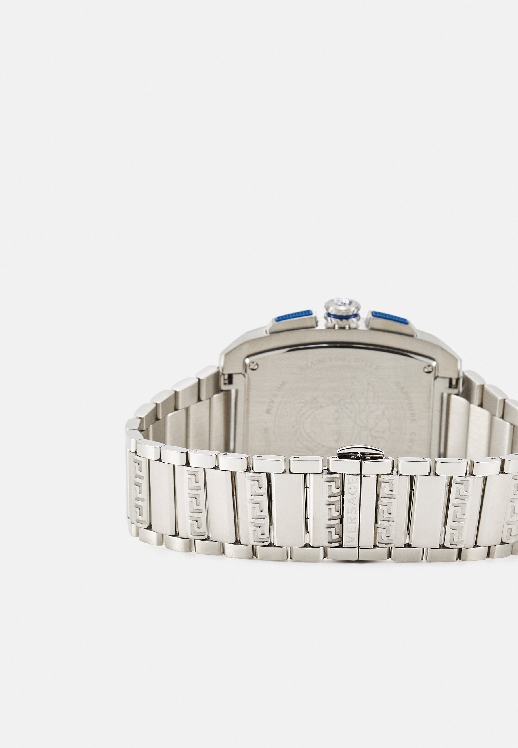 DOMINUS - Chronograph watch - silver-coloured/blue