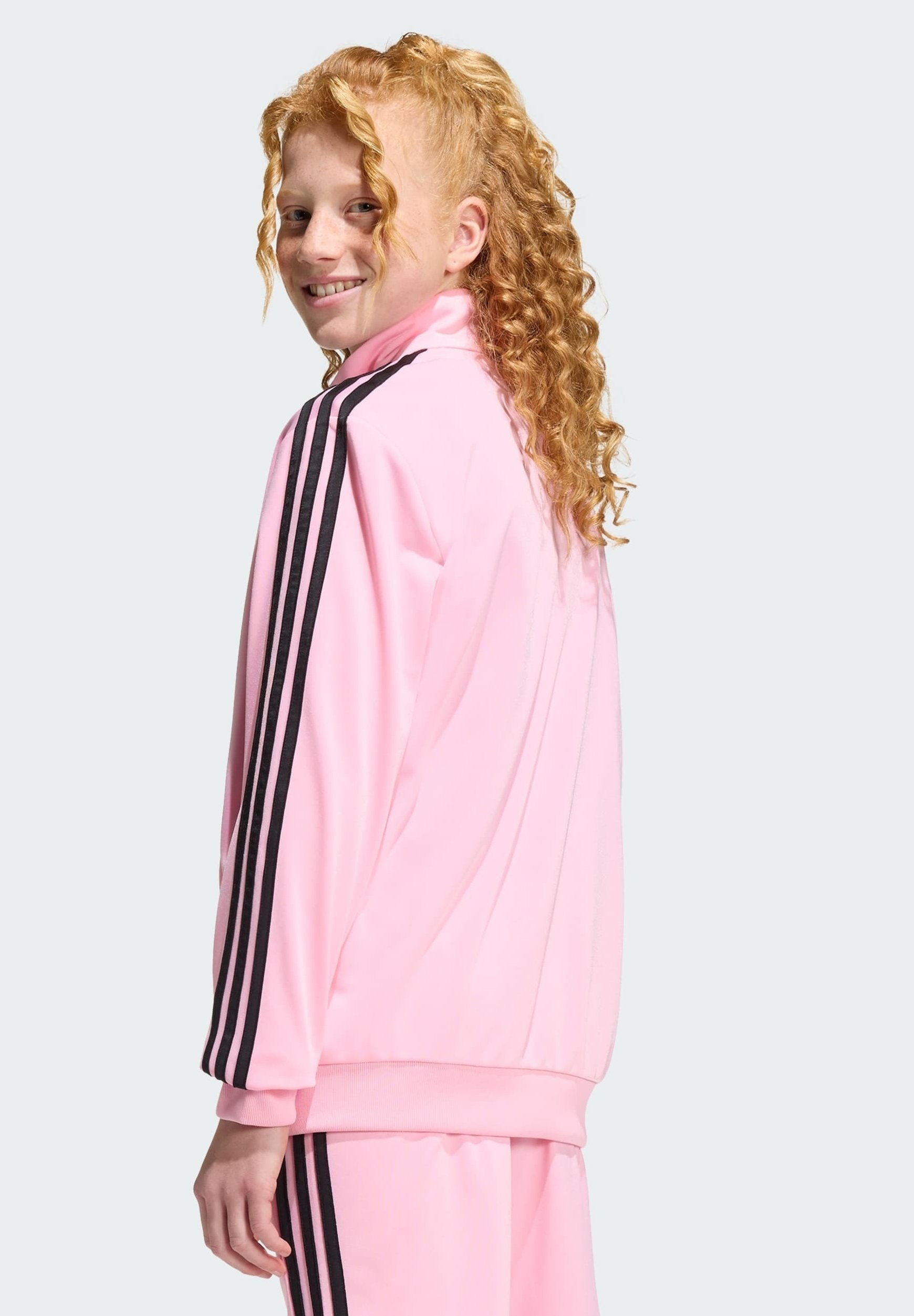 FIREBIRD LOOSE TRACK  - Training jacket - light pink/black