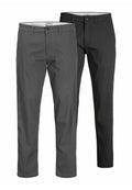 Chino 2-pack Relaxed Fit - Chinos - black