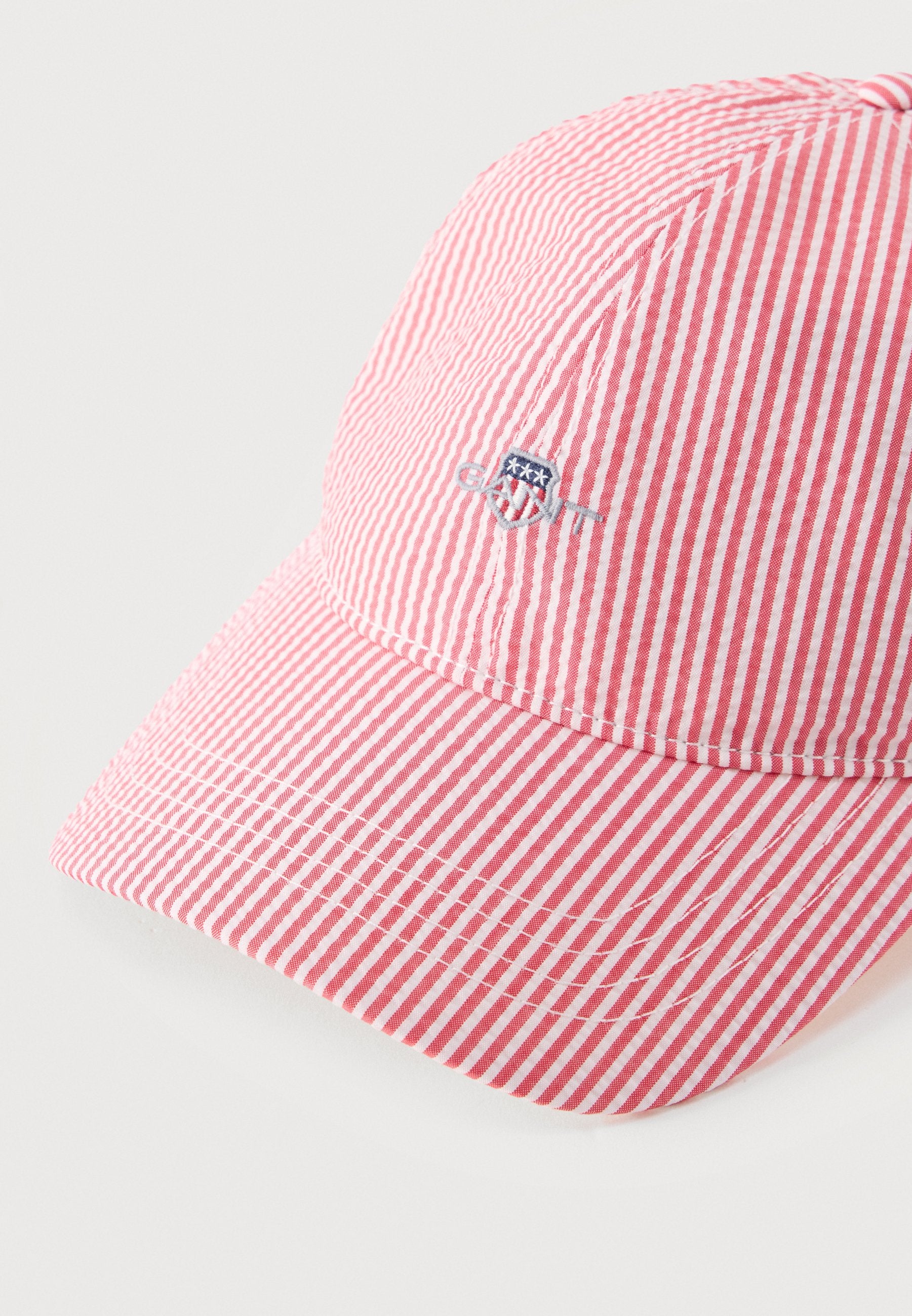 SEERSUCKER UNISEX - Cap - rose red