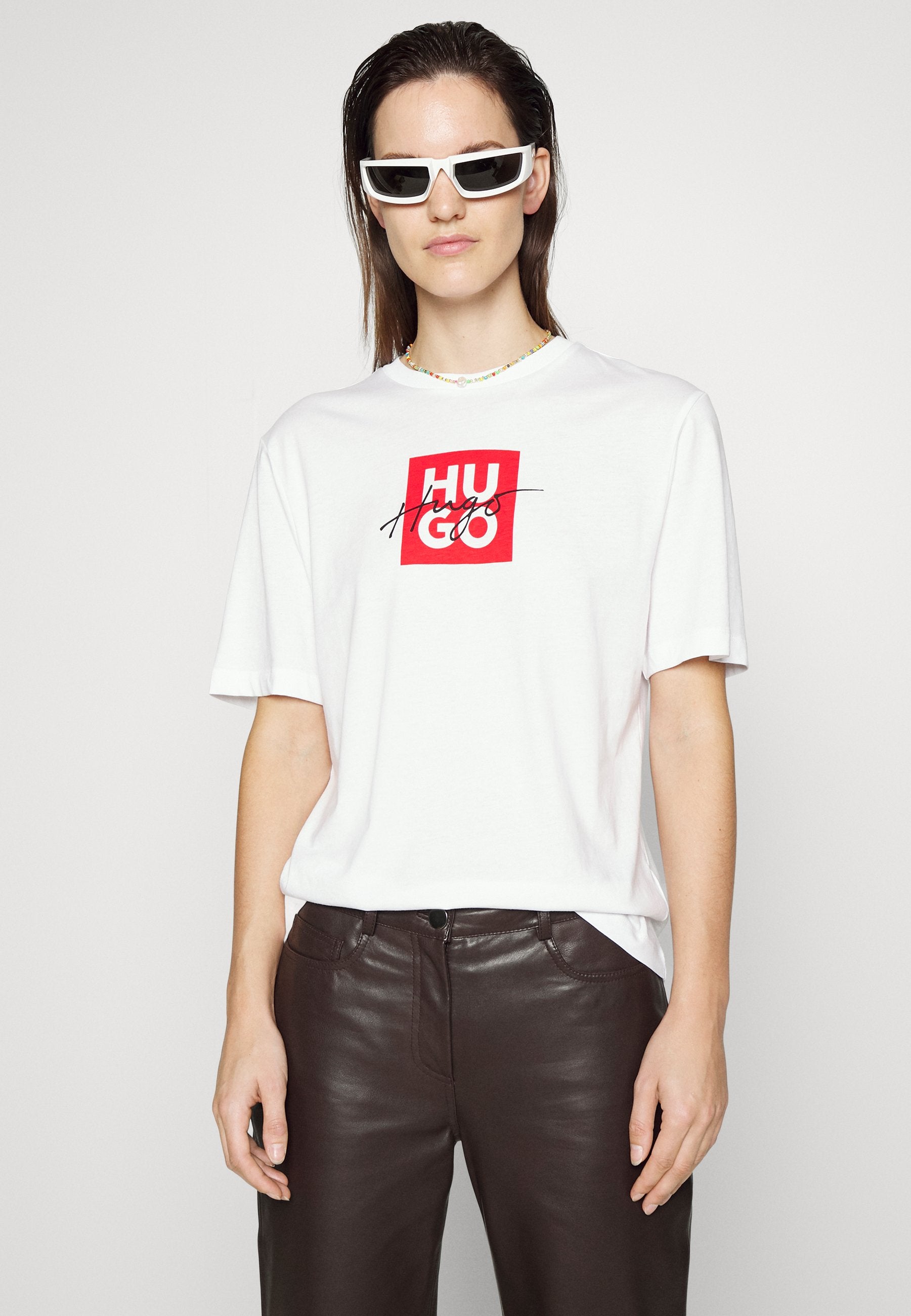 DASHIRE - Print T-shirt - white