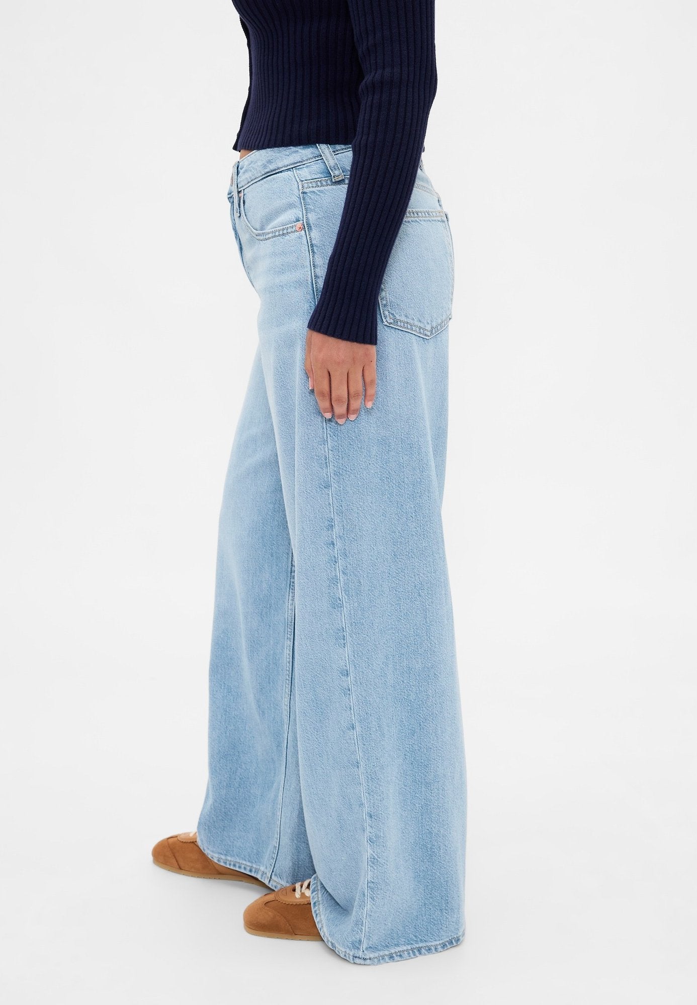 CURVY BAGGY DYLAN - Wide Leg - light wash