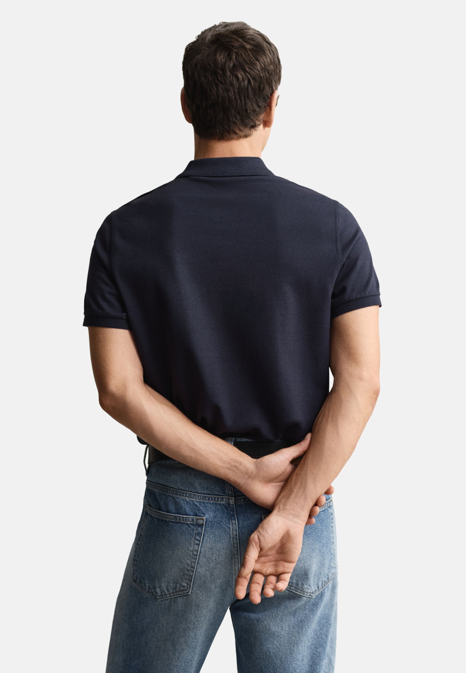 REG SHIELD - Polo shirt - evening blue