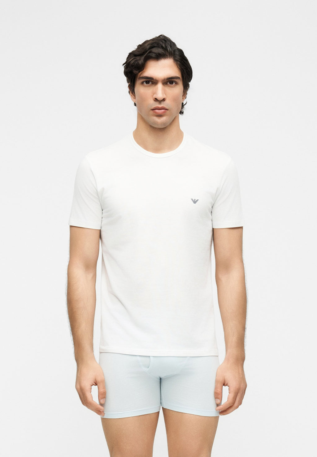 PARTE ALTA CREW NECK 2 PACK - Undershirt - blue/white