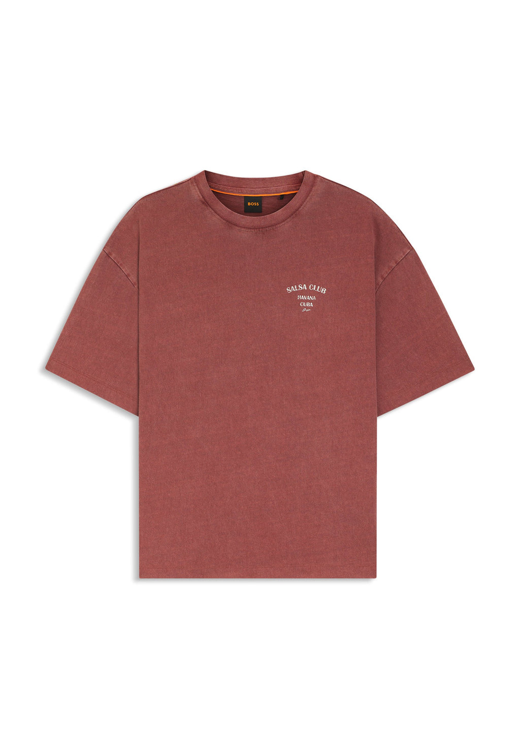 EBOYS - Print T-shirt - dark red