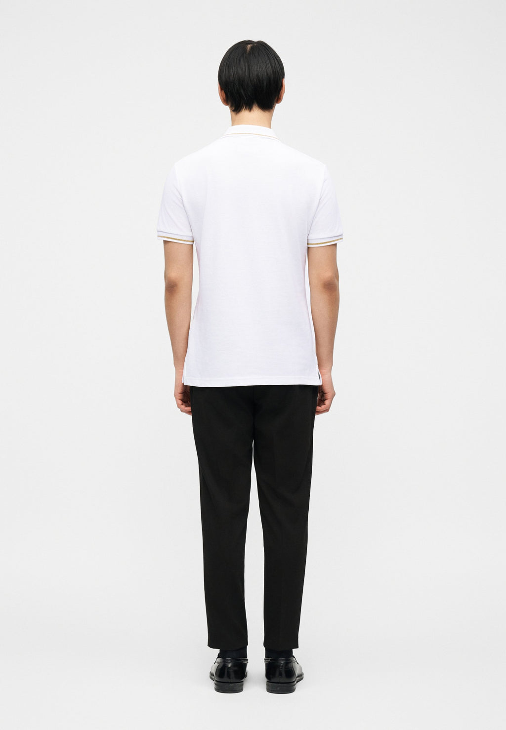 EMBLEM - Polo shirt - white/gold-coloured