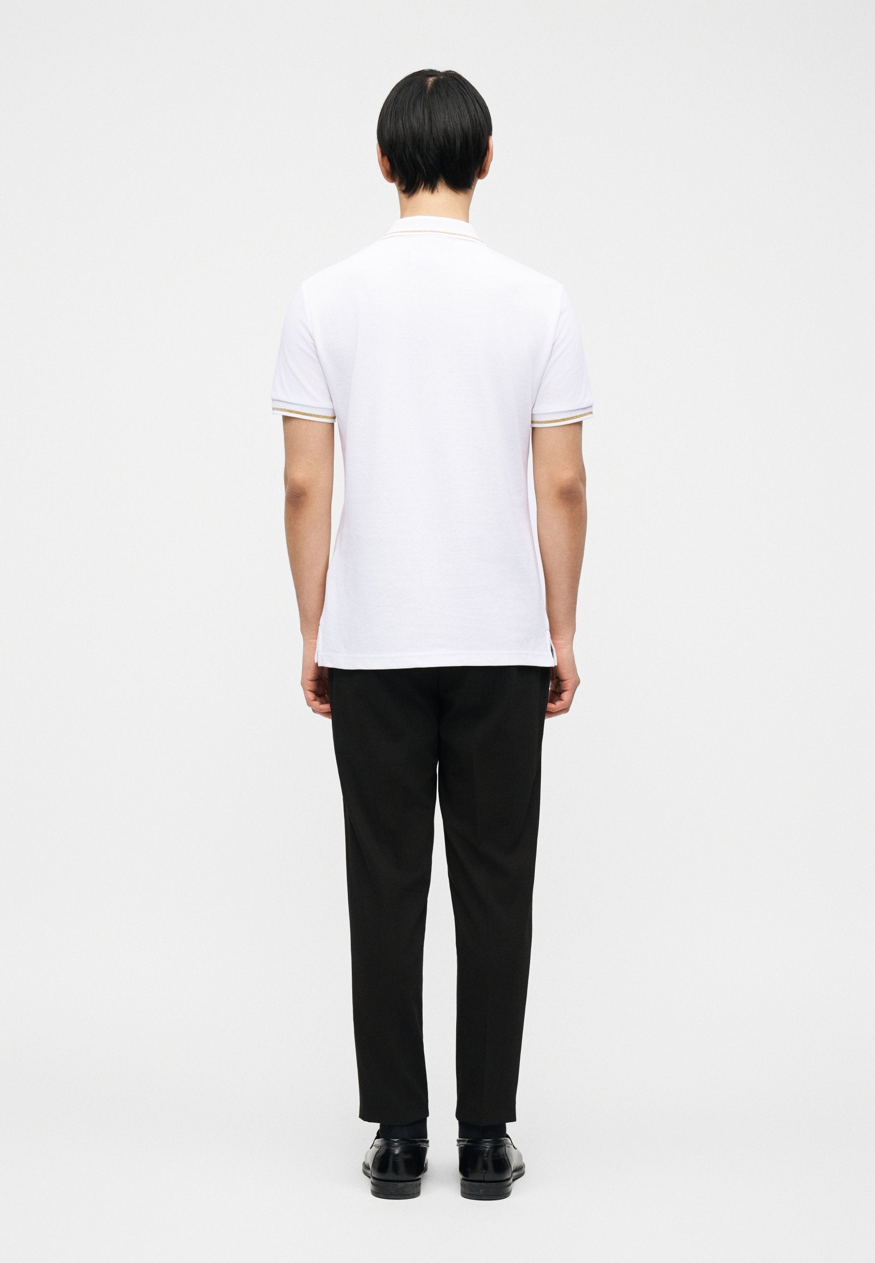EMBLEM - Polo shirt - white/gold-coloured