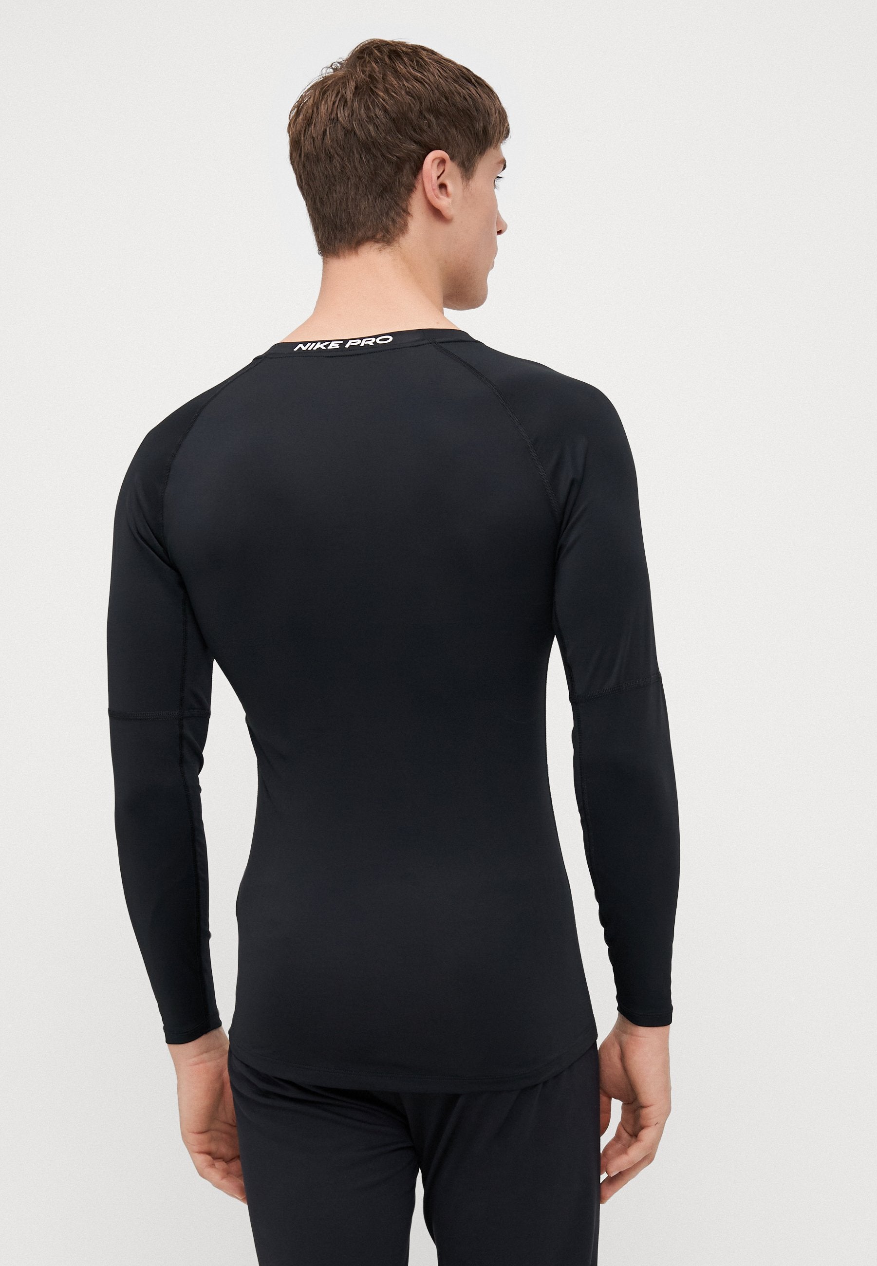 M NP DF TIGHT TOP LS - Undershirt - black/white