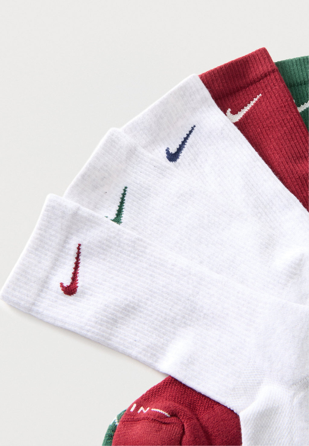 UNISEX 6 PACK - Sports socks - multi-coloured/red/green