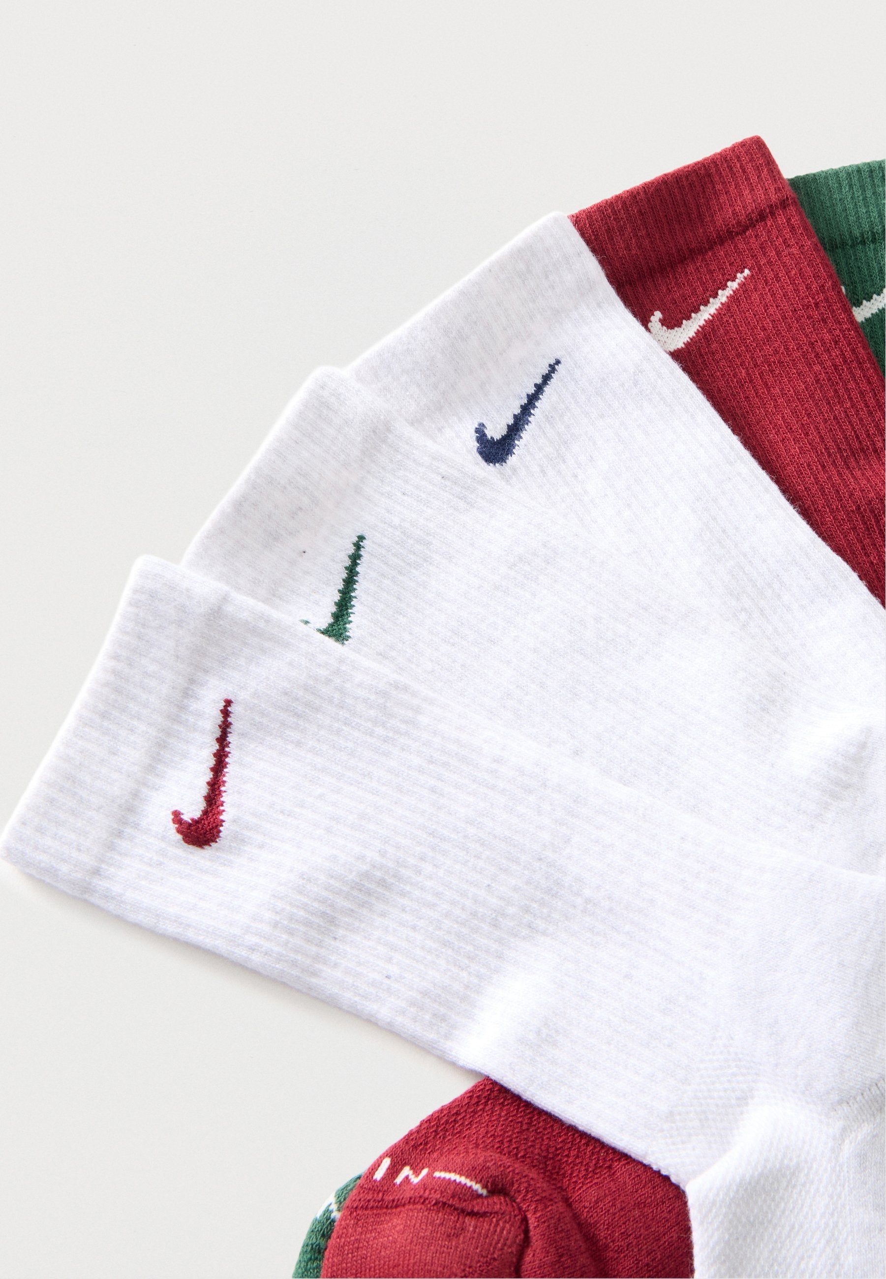 UNISEX 6 PACK - Sports socks - multi-coloured/red/green