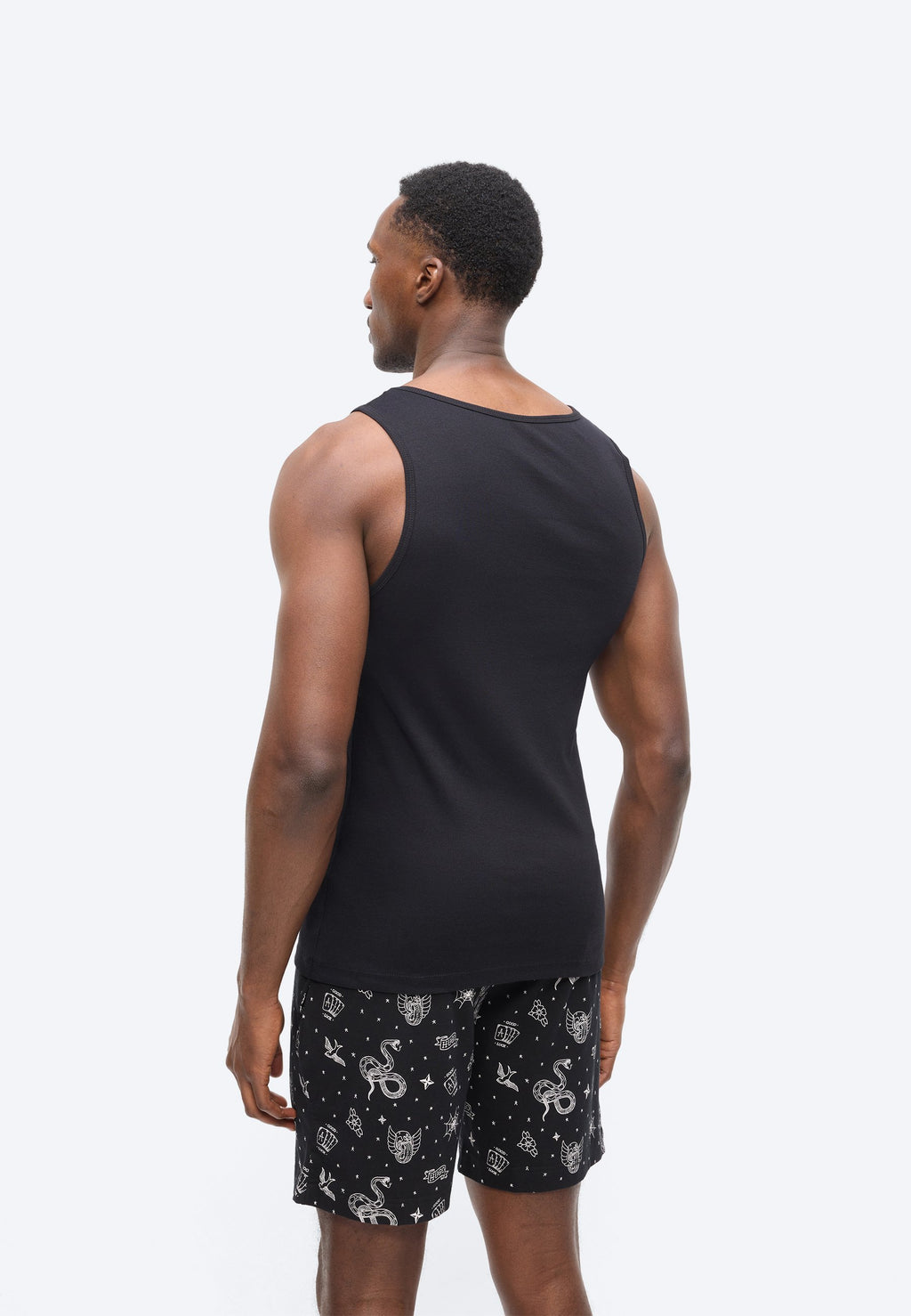 3 PACK - Undershirt - black/grey/white