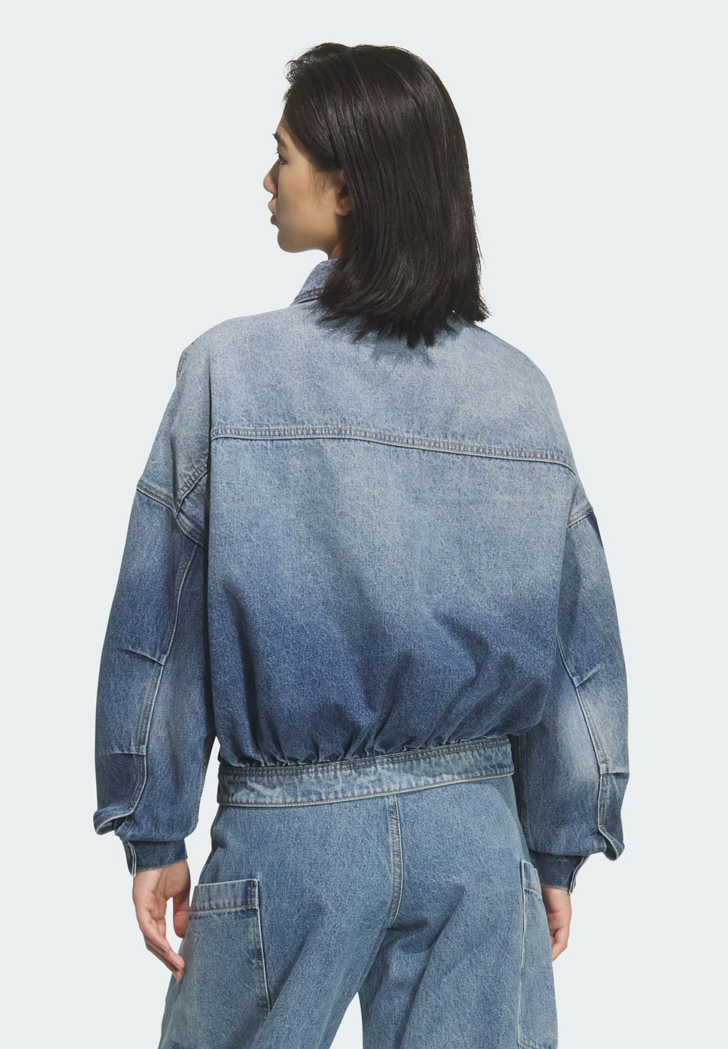 Denim jacket - medium blue denim