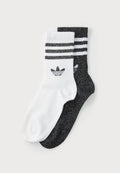 3S GLITTER CR 2PACK - Socks - black/white