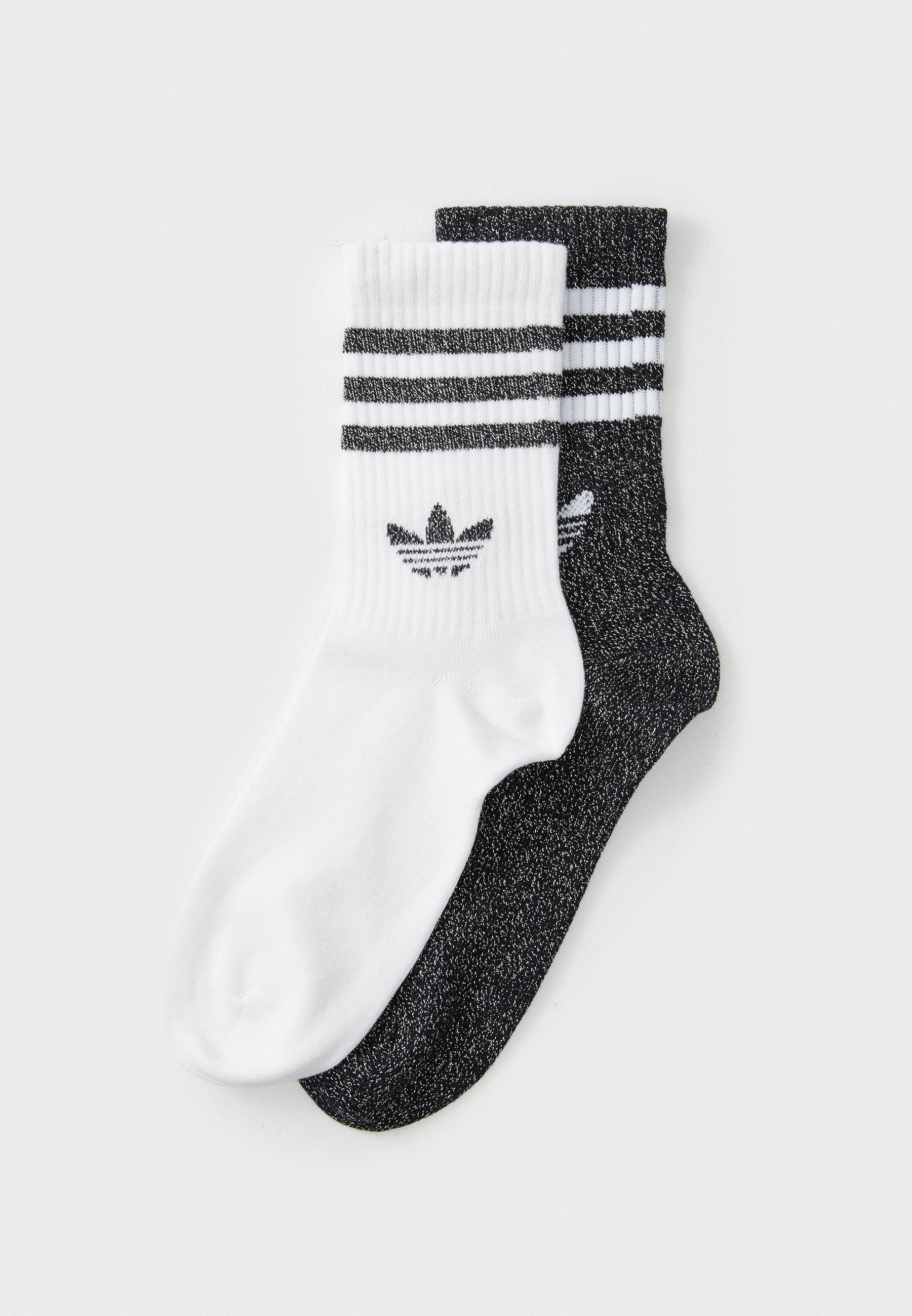 3S GLITTER CR 2PACK - Socks - black/white