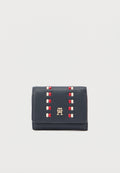 HILFIGER ICON TH MONOGRAM TRIFOLD WALLET - Portefeuille - space blue