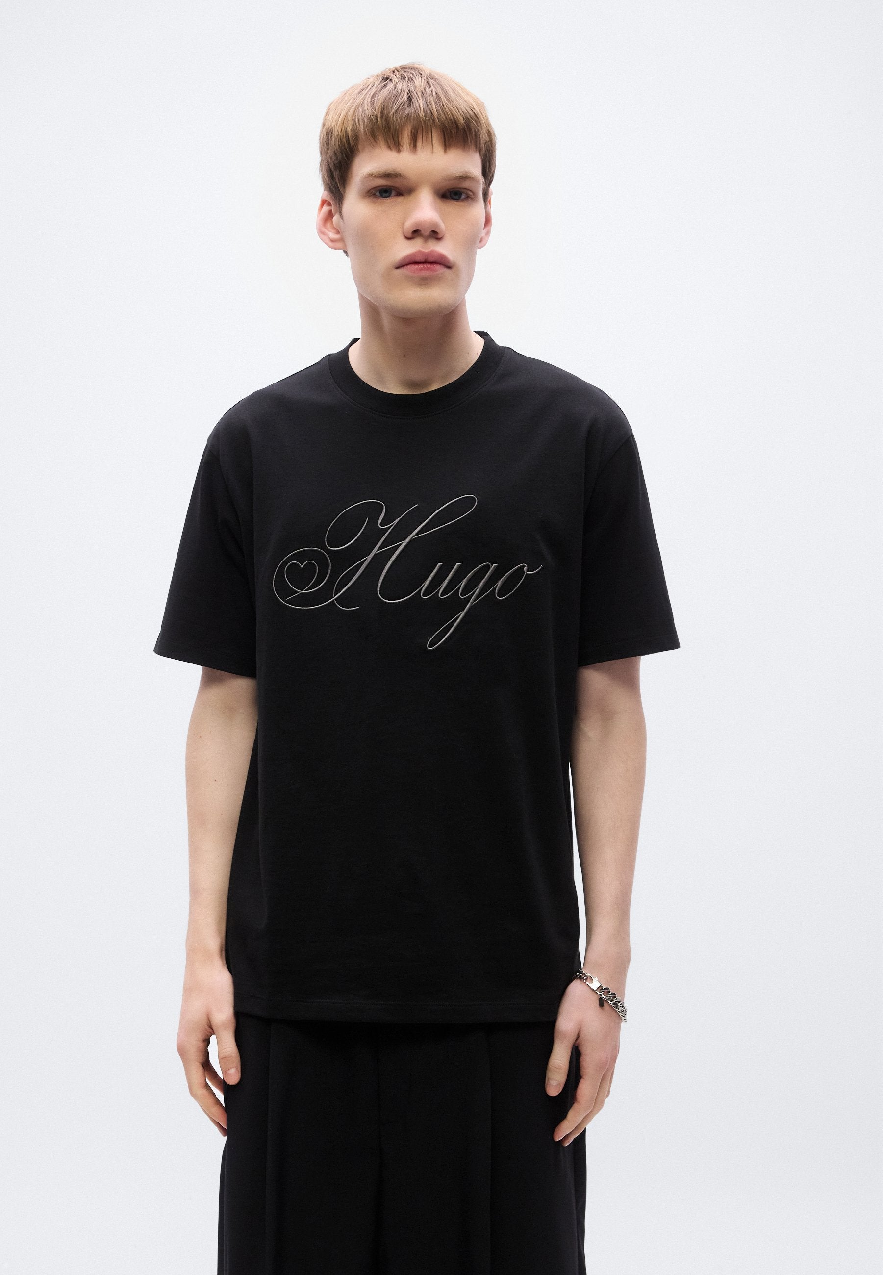 DALENT - Print T-shirt - black