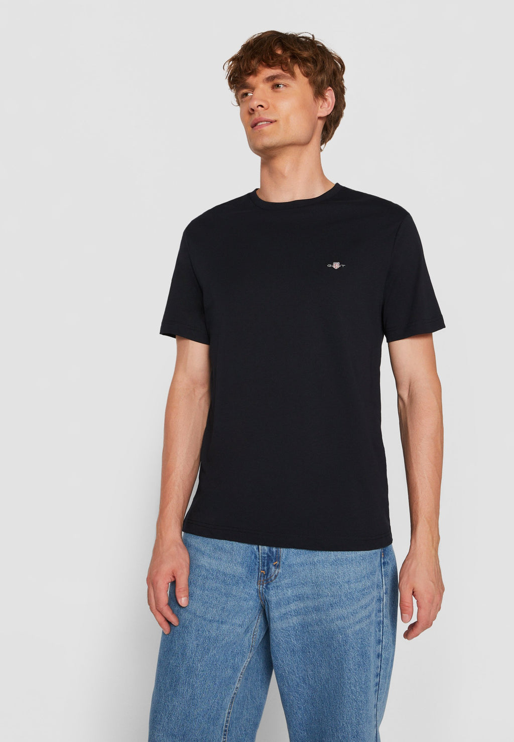 REG SHIELD SS T-SHIRT - Basic T-shirt - black