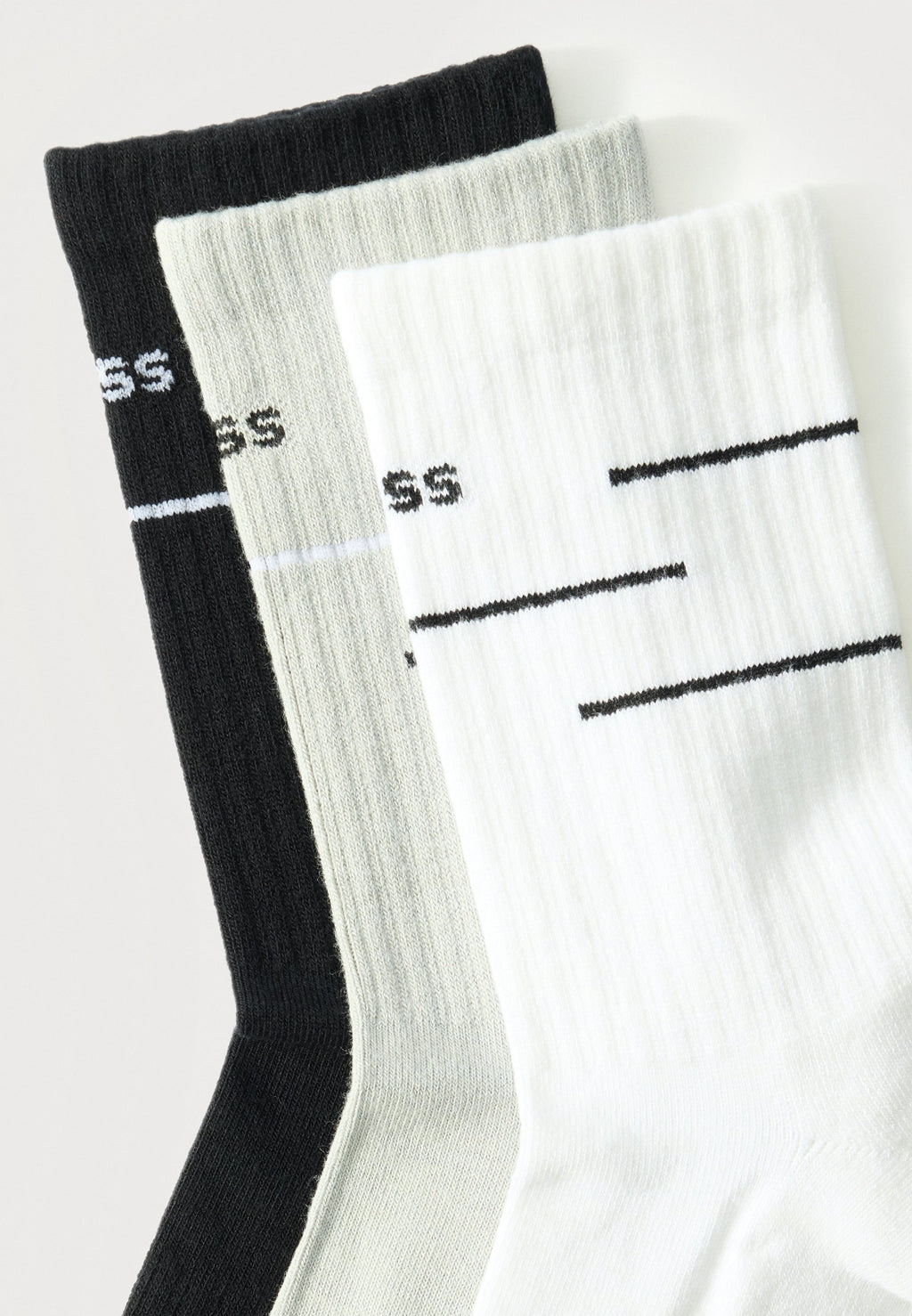 3 PACK - Socks - black/white/grey