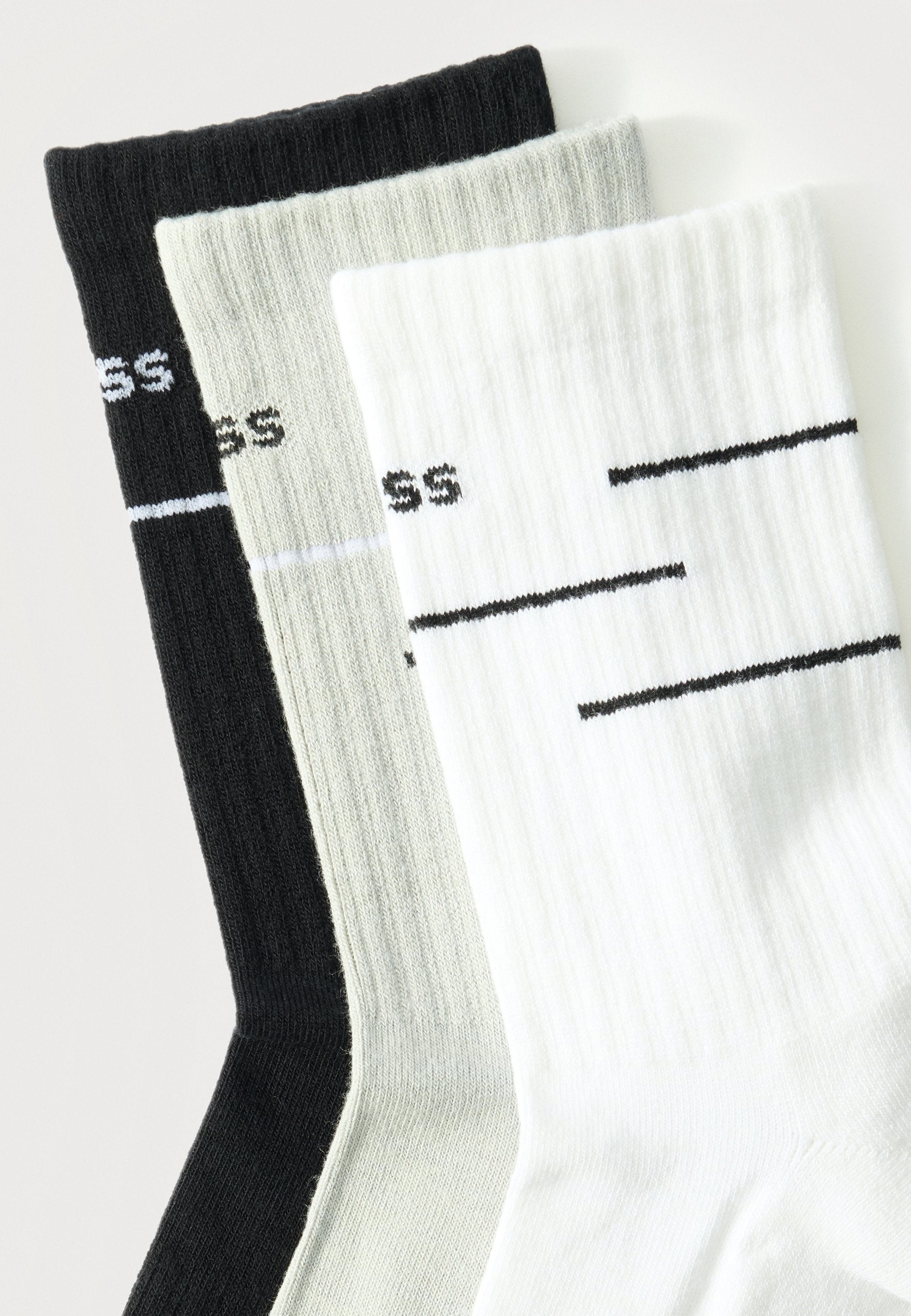 3 PACK - Socks - black/white/grey