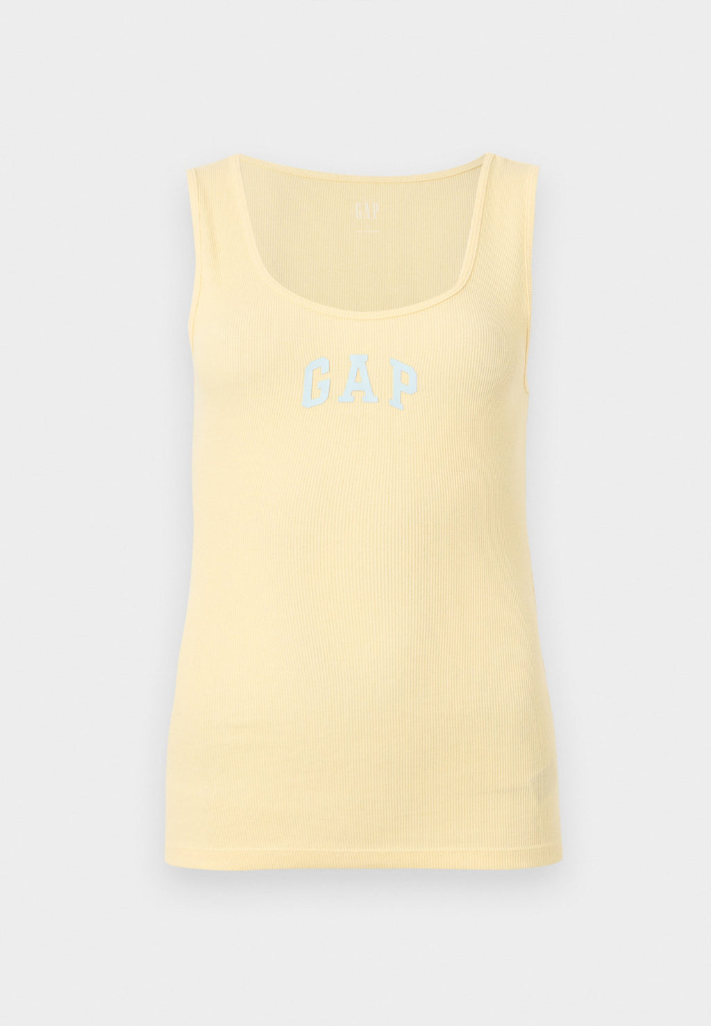 TANK - Top - mottled light yellow