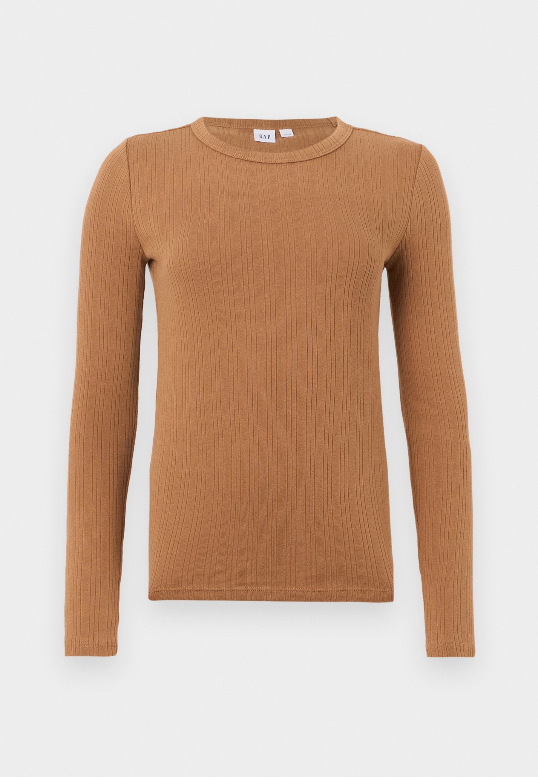VERIGATED CREW - Long sleeved top - kola nut