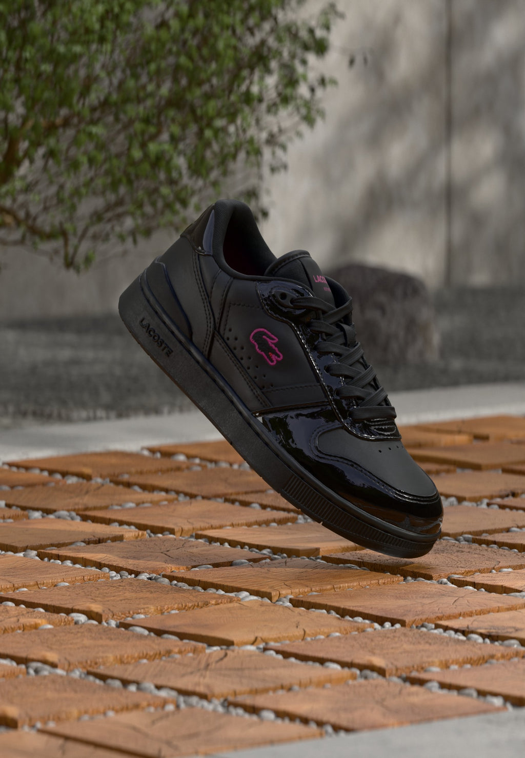 T CLIP SET - Trainers - black/pink