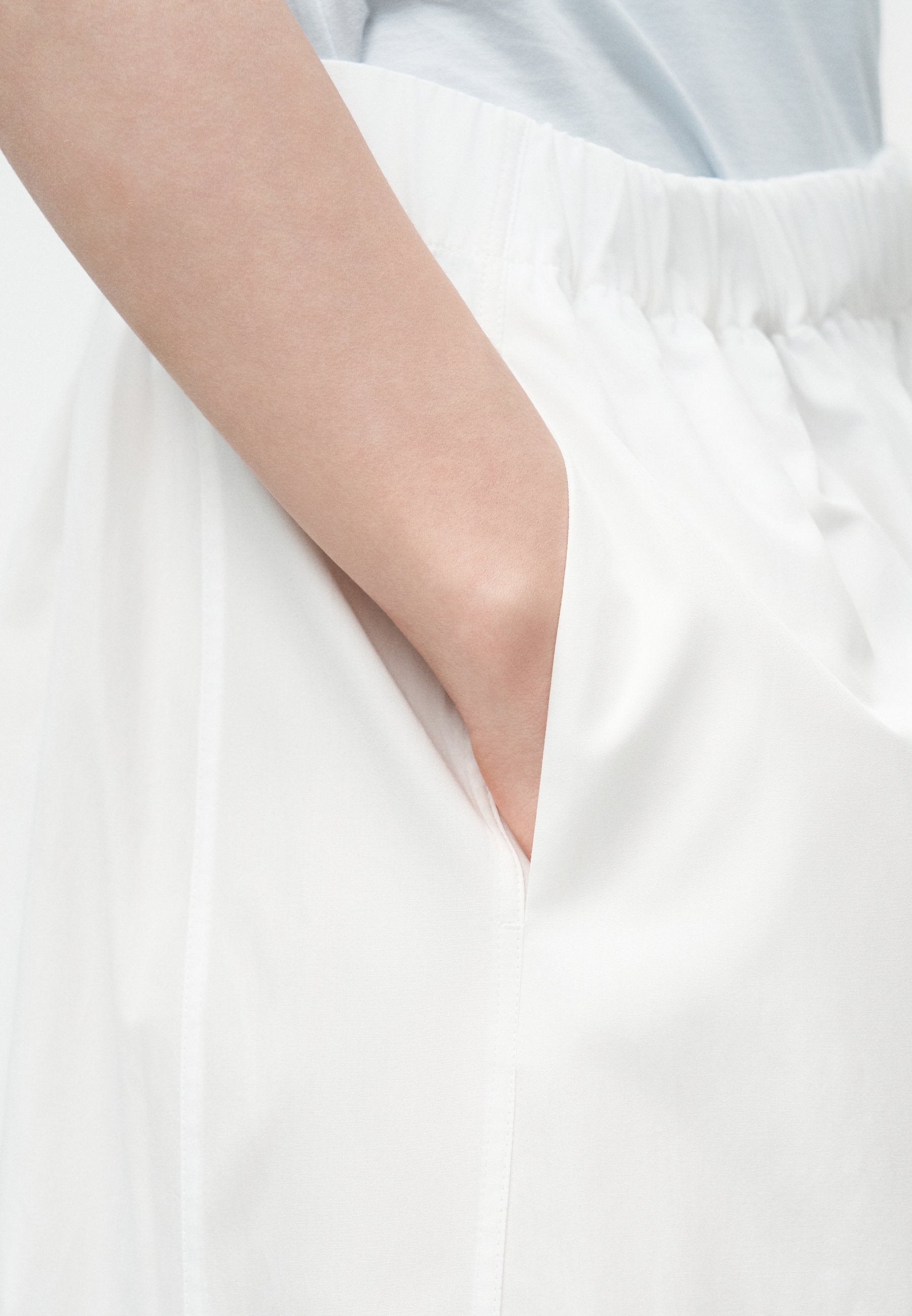 TALINI - Trousers - white