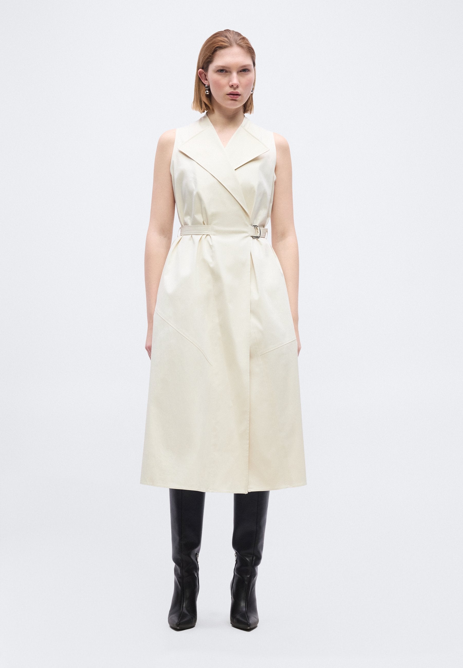 DIMOSA - Day dress - open white