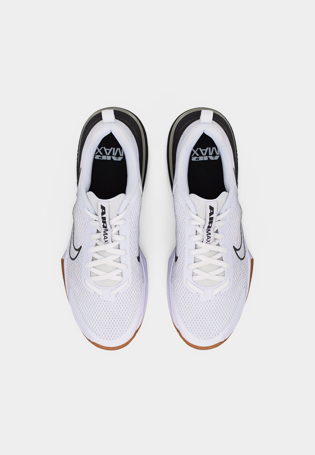AIR MAX ALPHA 6 - Training shoe - white/black/med brown