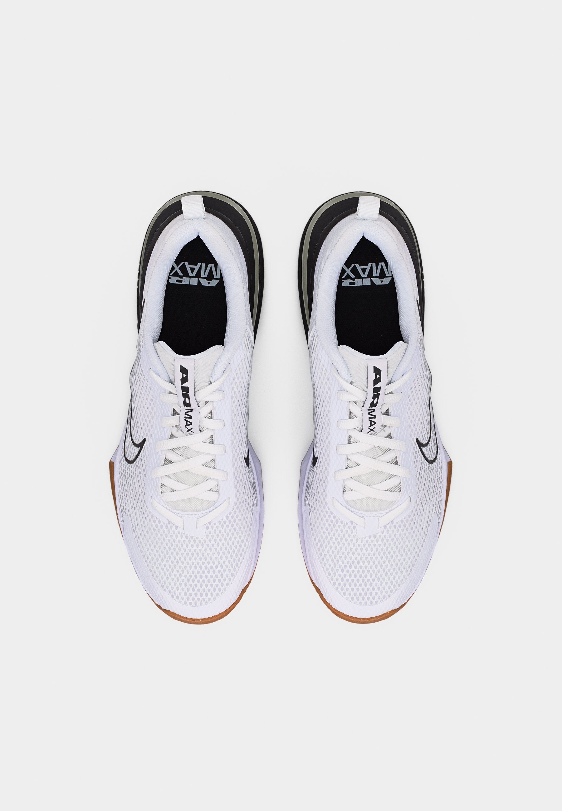 AIR MAX ALPHA 6 - Training shoe - white/black/med brown