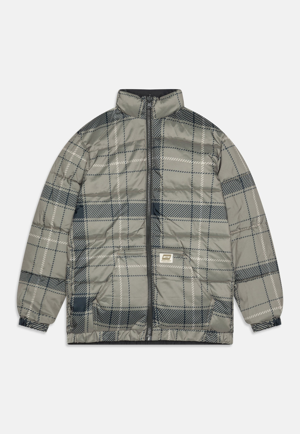 JORNGIA REVERSIBLE PUFFER JNR - Light jacket - forest river/silver sage/moonbeam