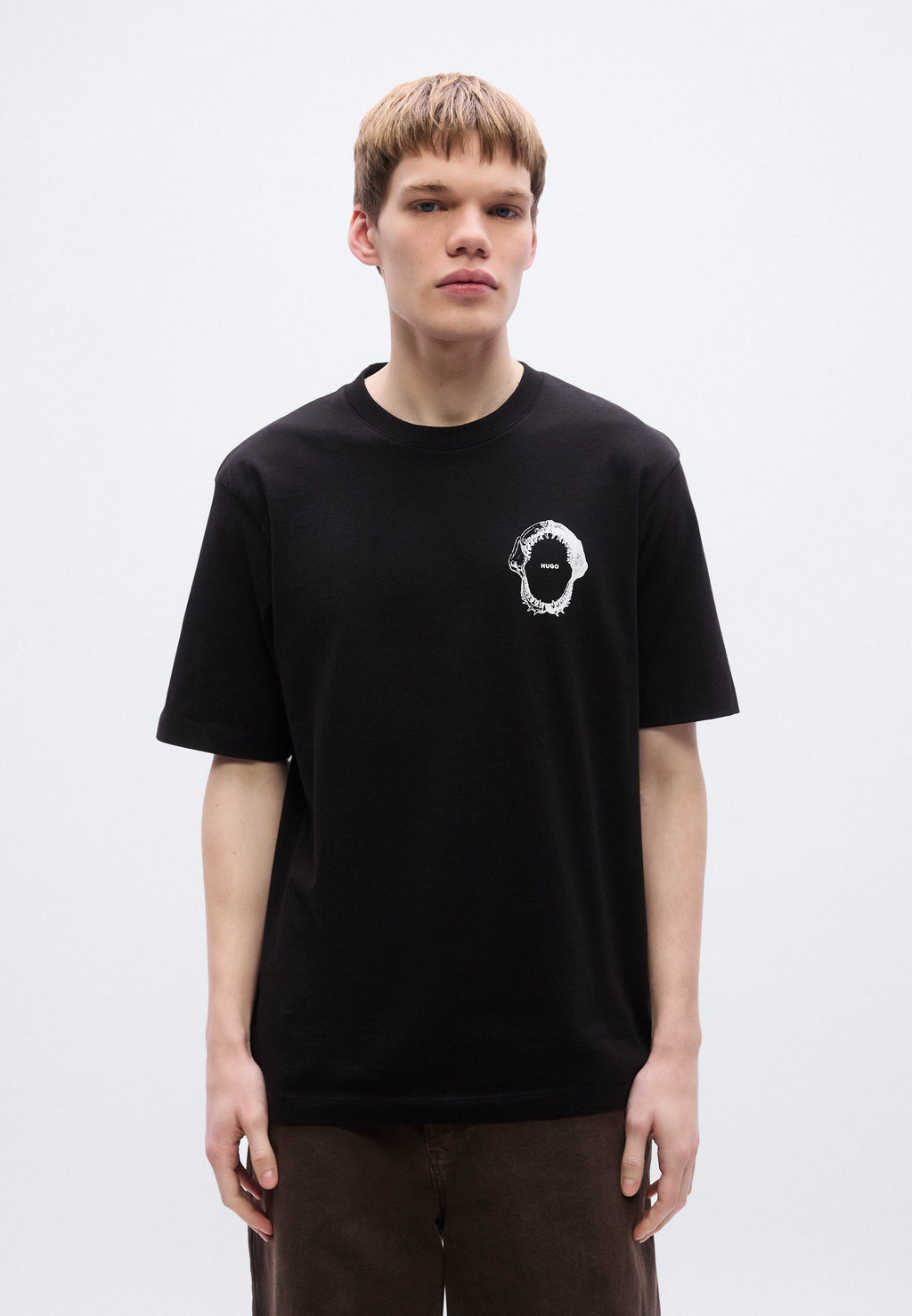 NOFISHIX - Print T-shirt - black