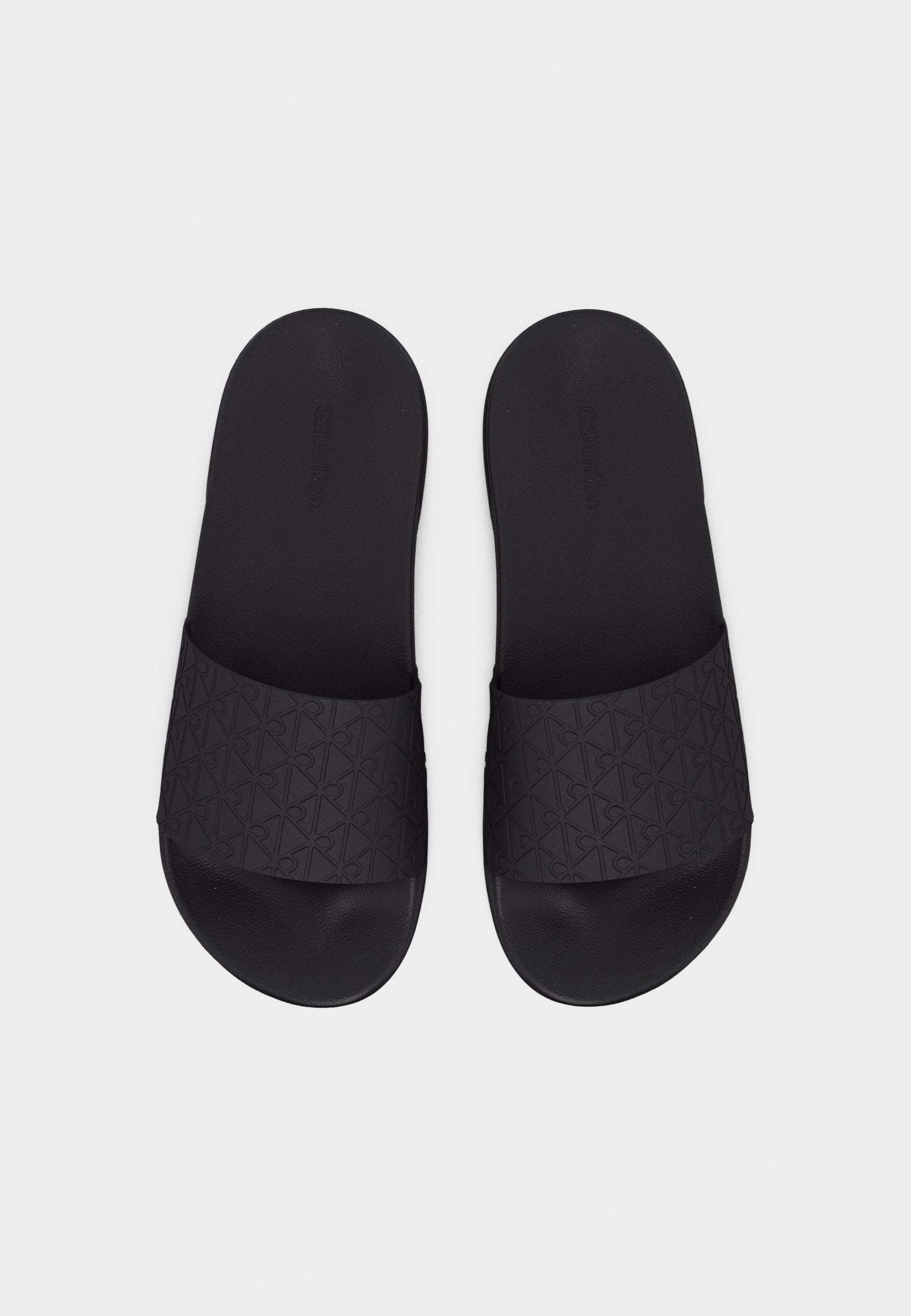 ESS SLIDE - Pool slides - triple black mono
