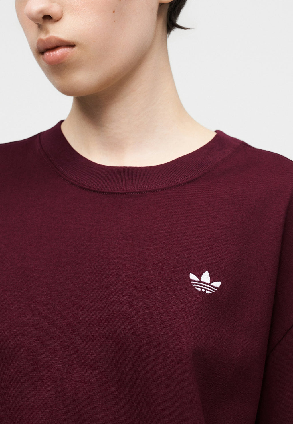 ESS TEE OS - Basic T-shirt - maroon