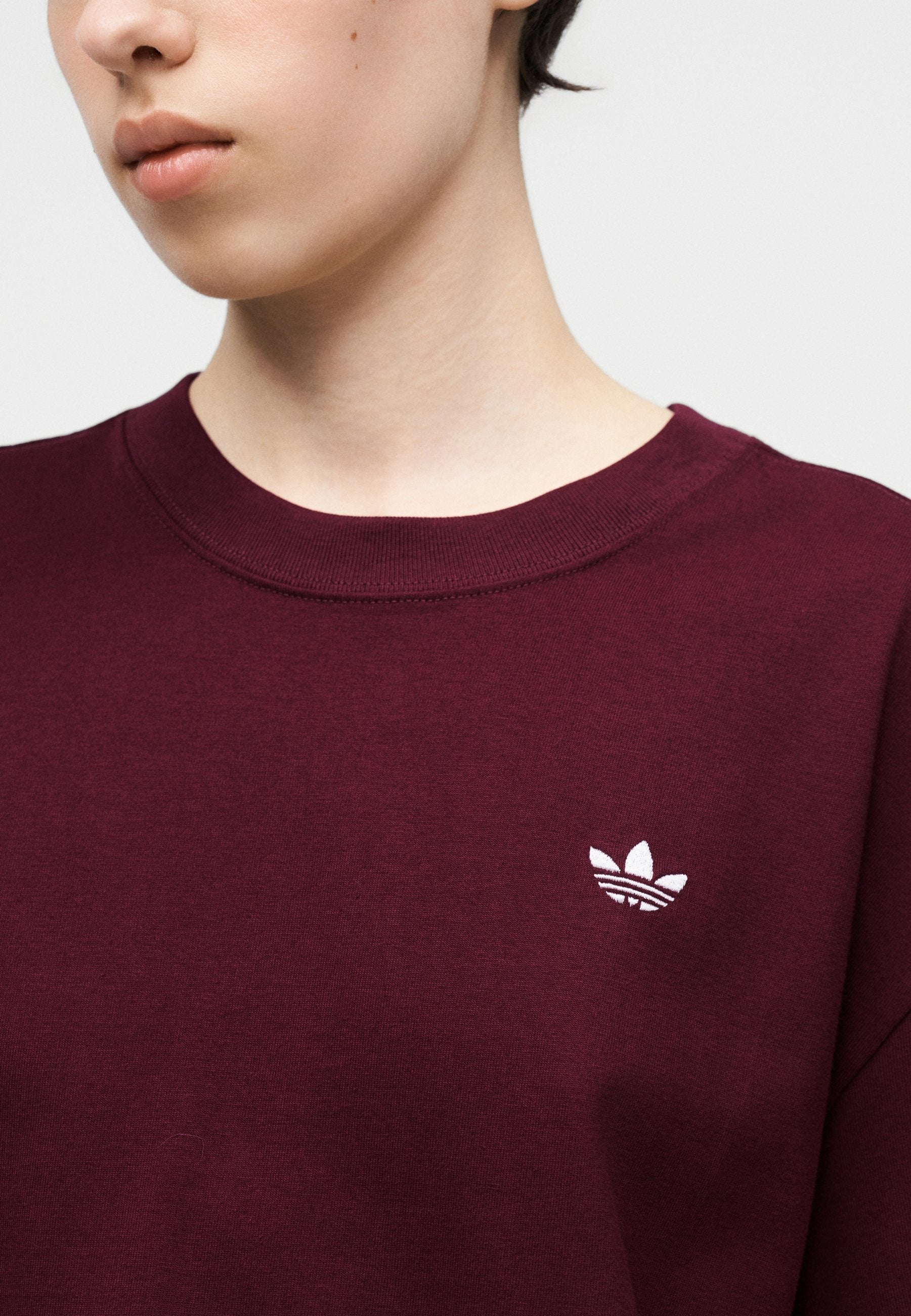 ESS TEE OS - Basic T-shirt - maroon