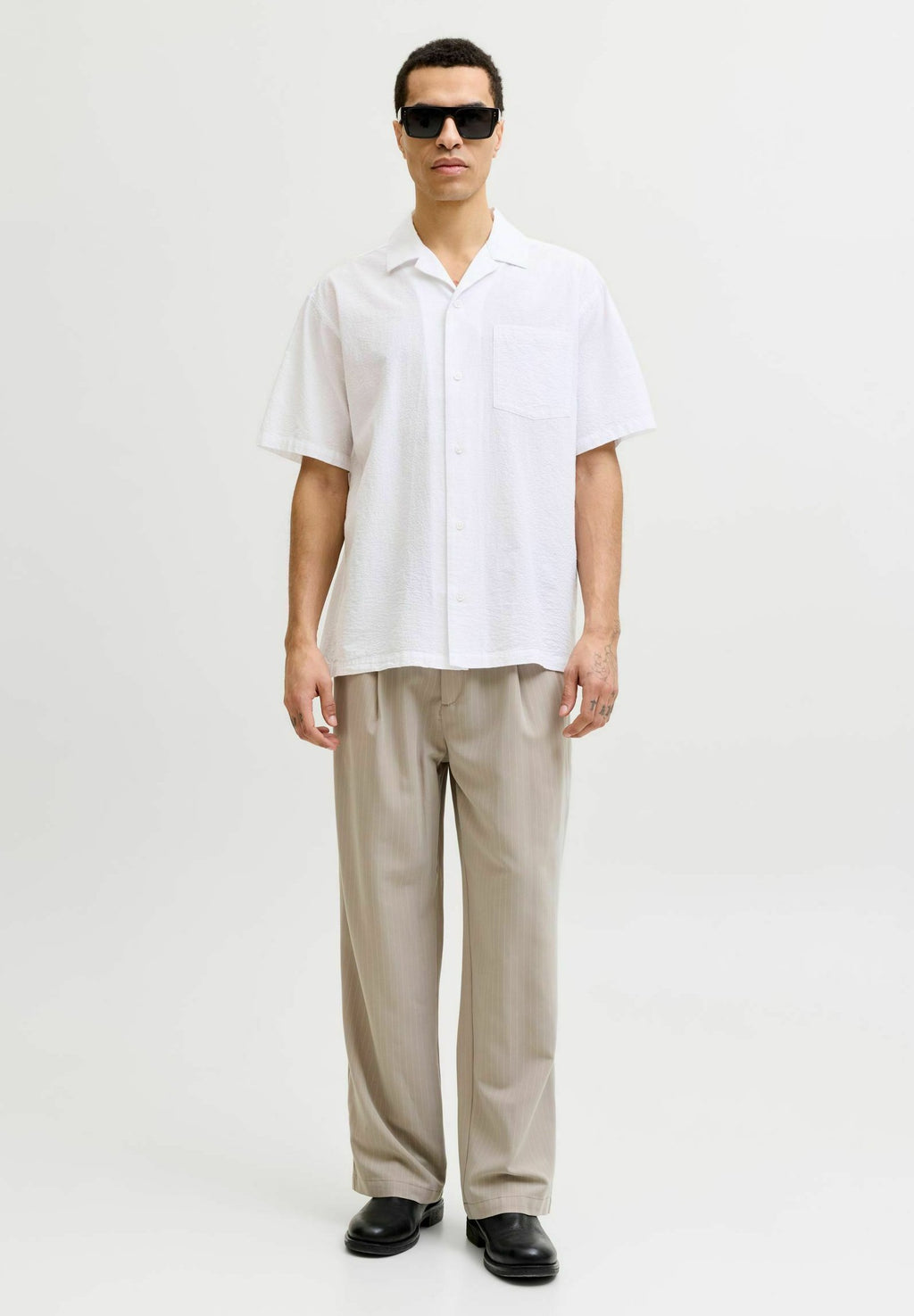 Relaxed Fit - Shirt - bright white