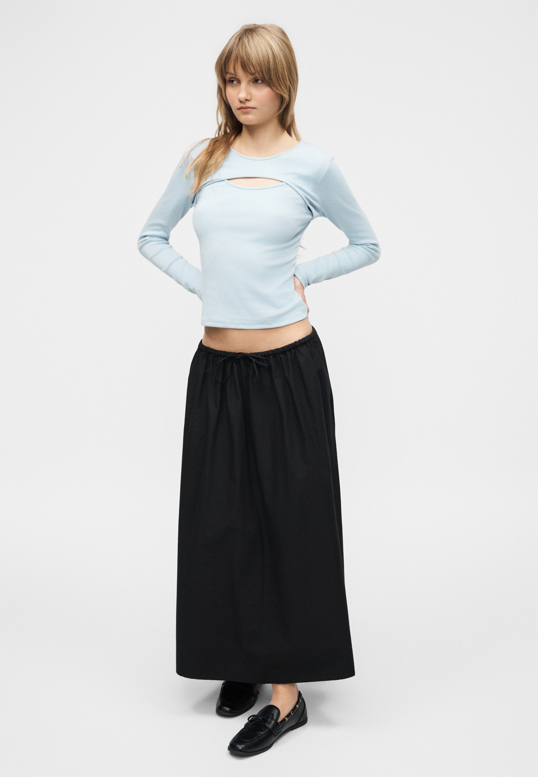 Maxi skirt - black