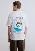 NOFISHIX - Print T-shirt - white