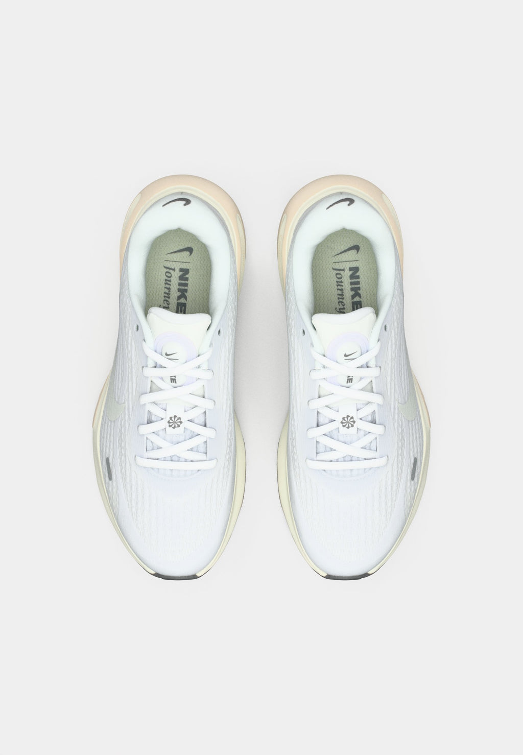 JOURNEY RUN - Road running shoes - white/sail/pencil point/chalk