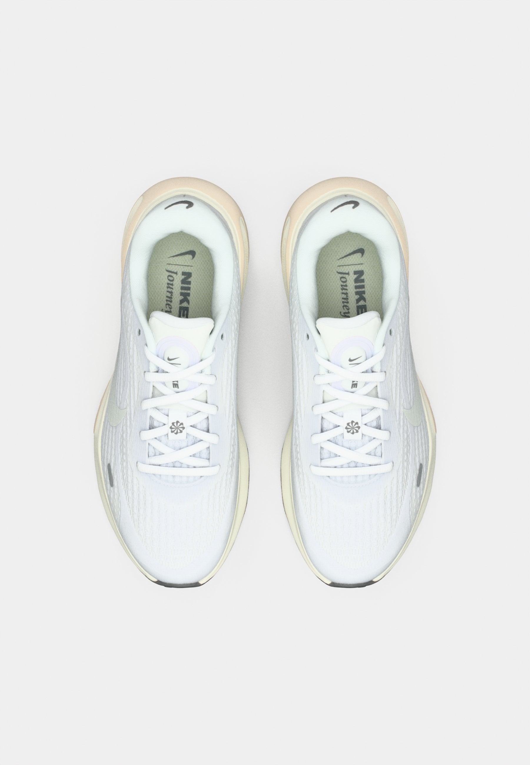 JOURNEY RUN - Road running shoes - white/sail/pencil point/chalk
