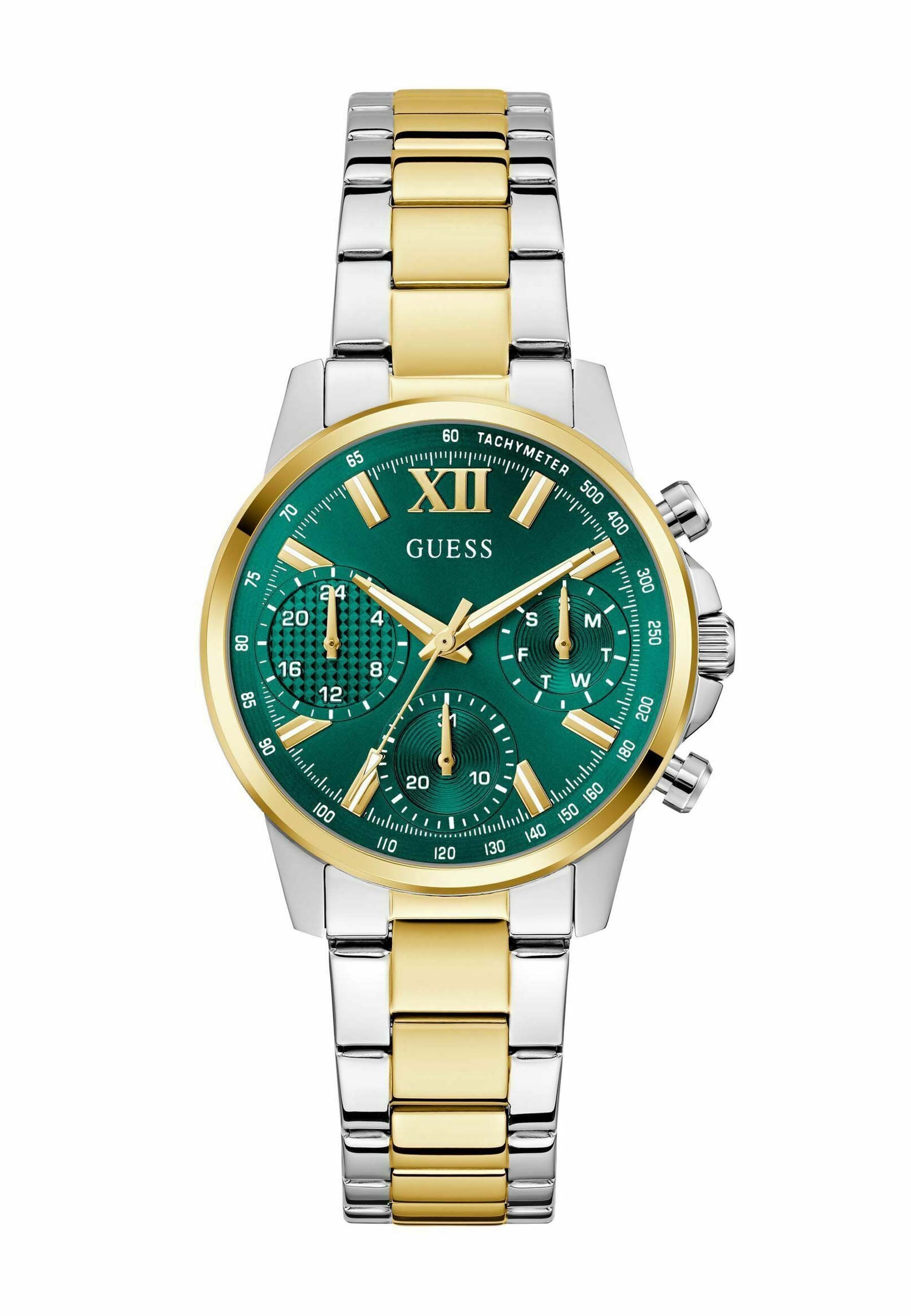 BAILEY - Chronograph watch - silver and green