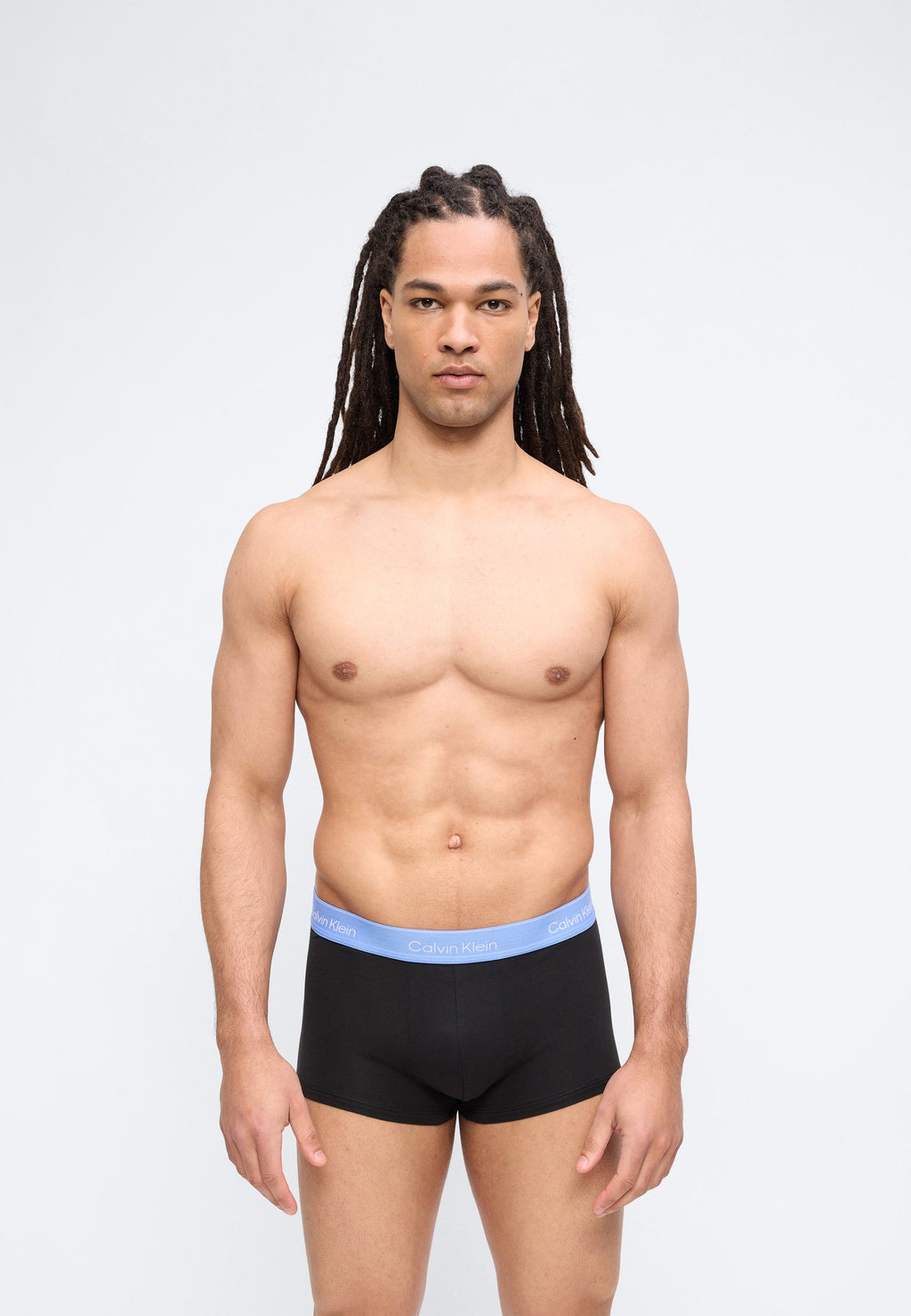 LOW RISE TRUNK ICON COTTON STRETCH 5 PACK - Trunks - black/blue/green