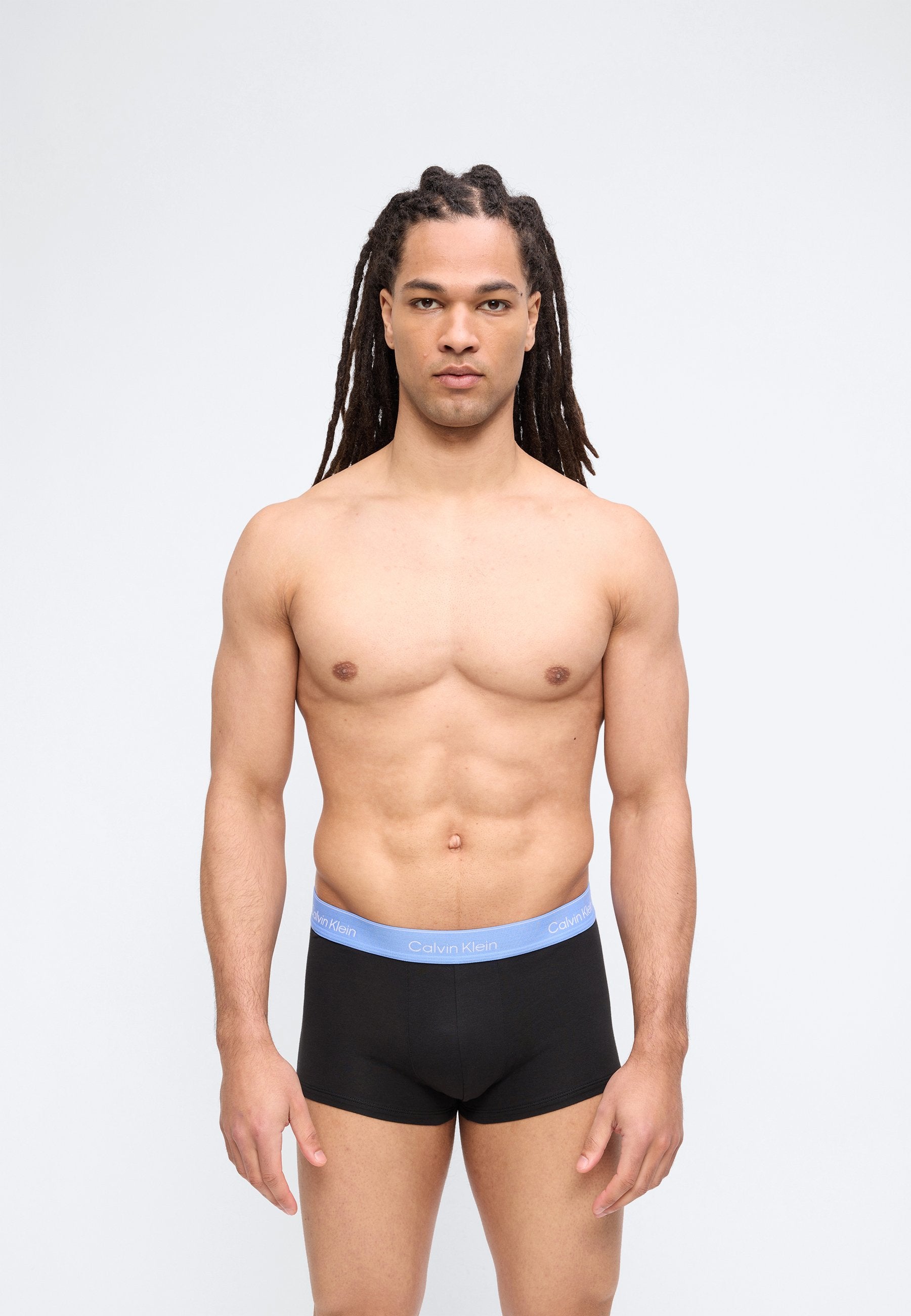 LOW RISE TRUNK ICON COTTON STRETCH 5 PACK - Trunks - black/blue/green