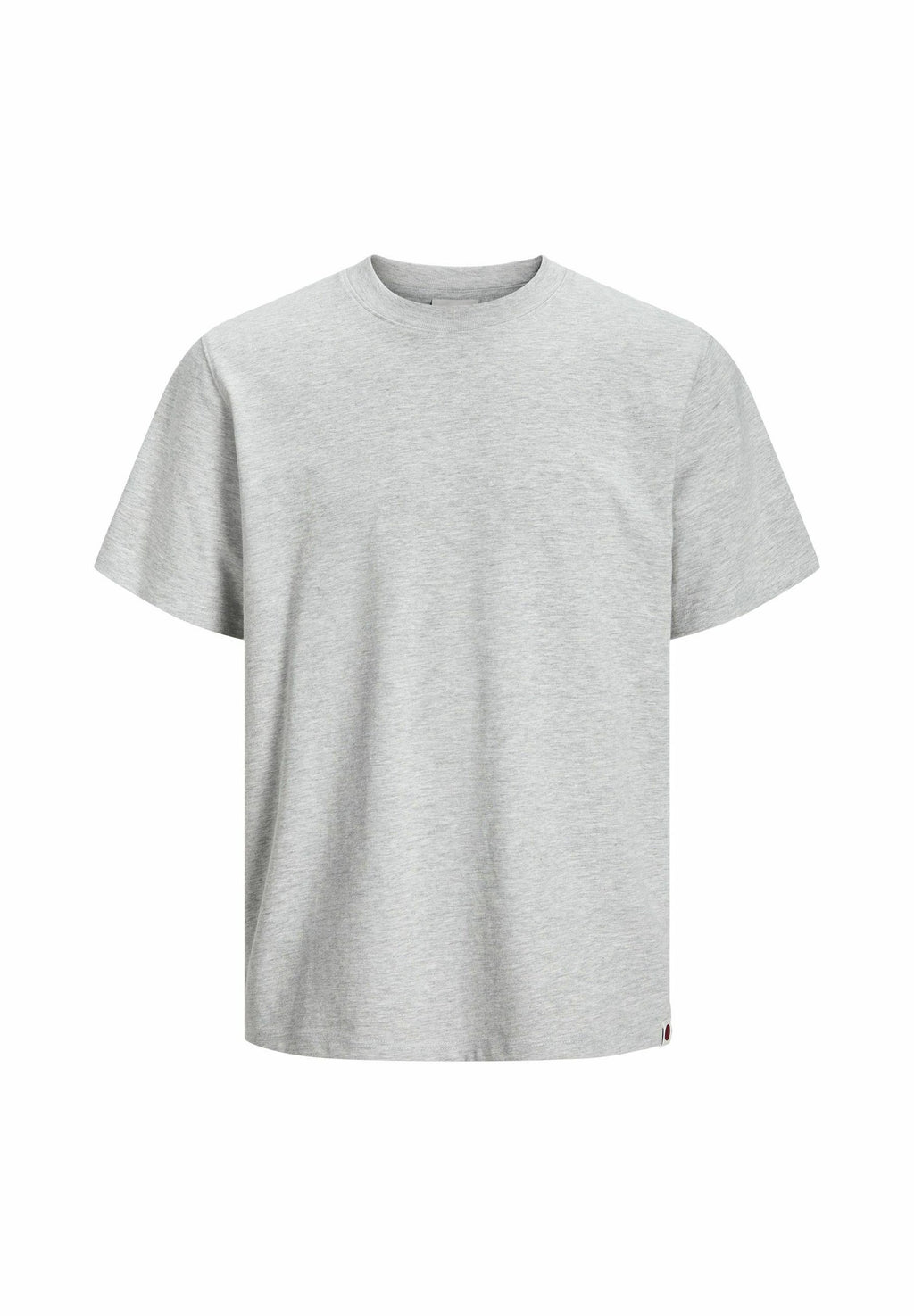RUNDHALS  - Print T-shirt - light grey melange