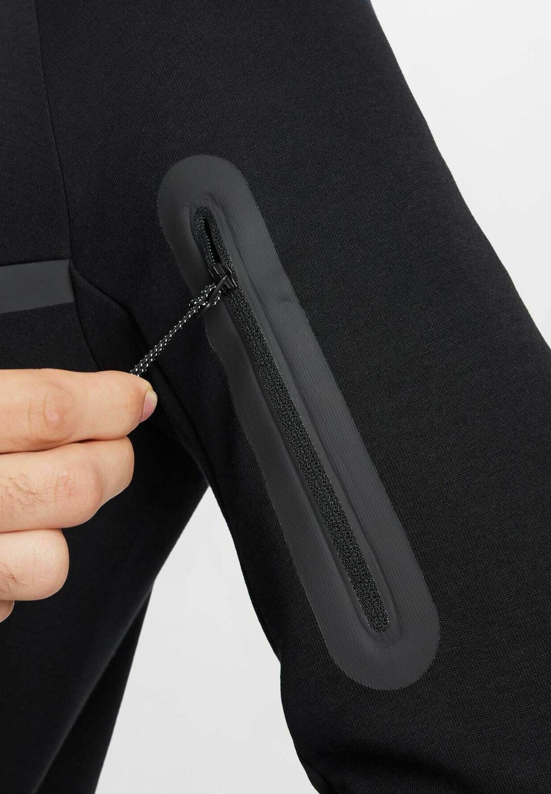 Fleece jacket - schwarz