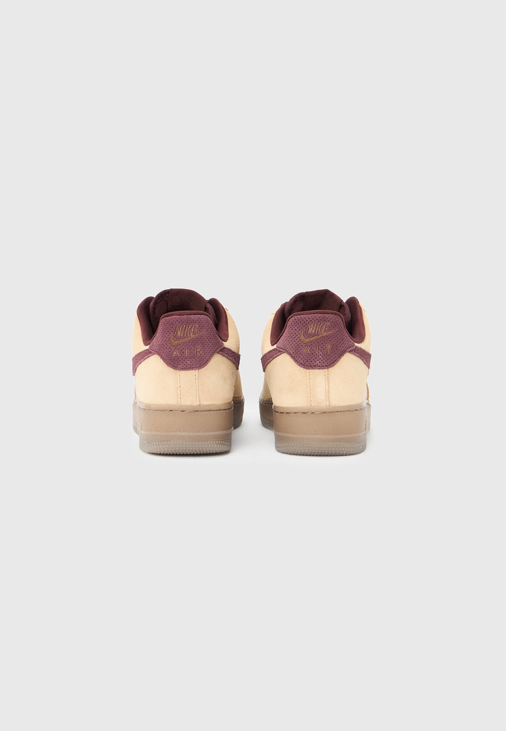 AIR FORCE 1 UNISEX - Trainers - burgundy crush/moon particle/mink brown/chocolate