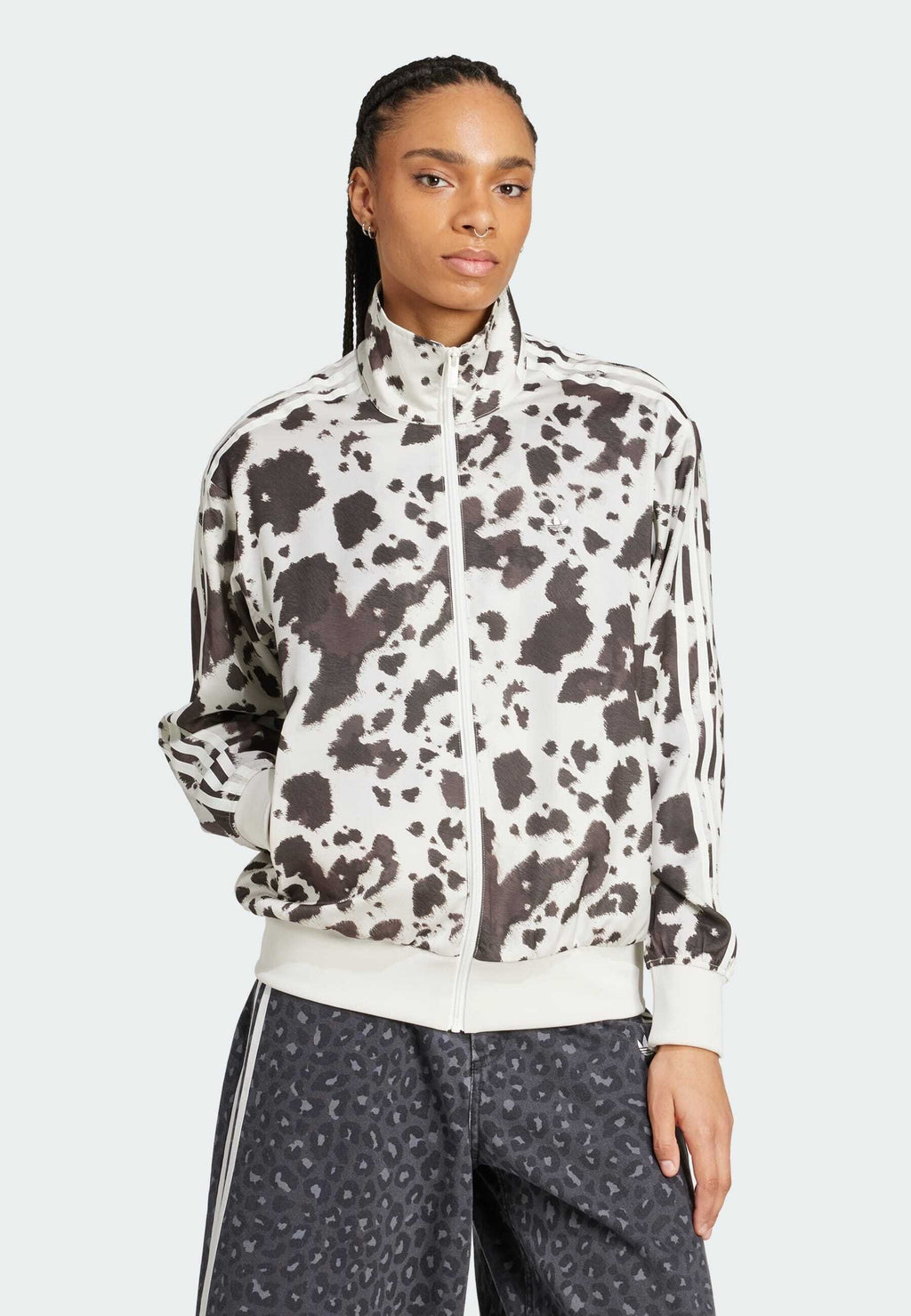 IMPRIMÉ VACHE SATIN - Veste d'entraînement - multicolore blanc cassé