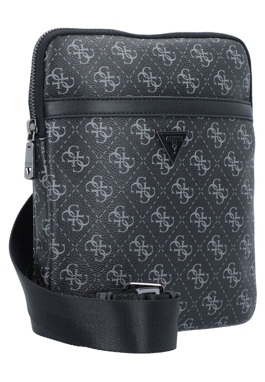 MILANO FLAT - Cross body bag - dark black
