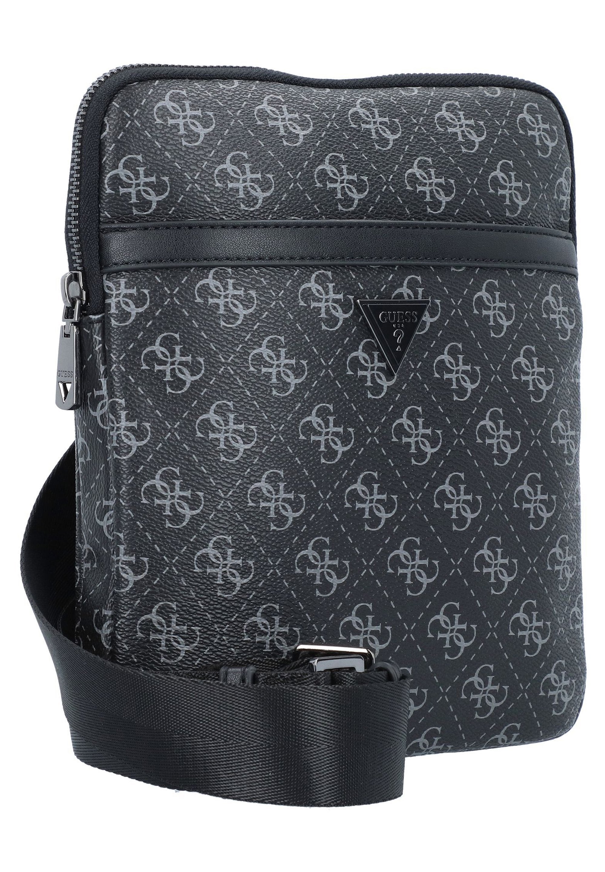 MILANO FLAT - Cross body bag - dark black